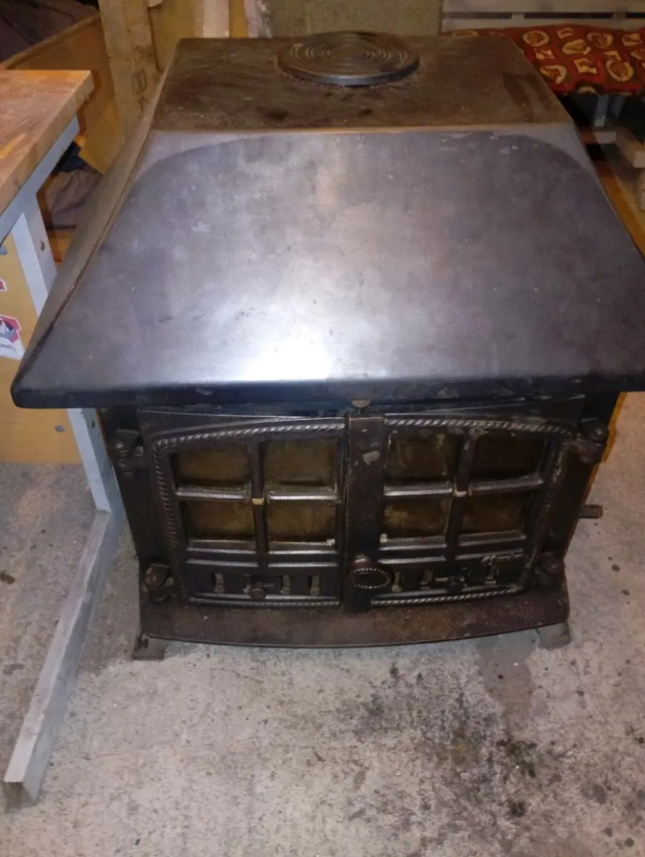 Hunter stove 32 KW back boiler solid fuel - Image 2