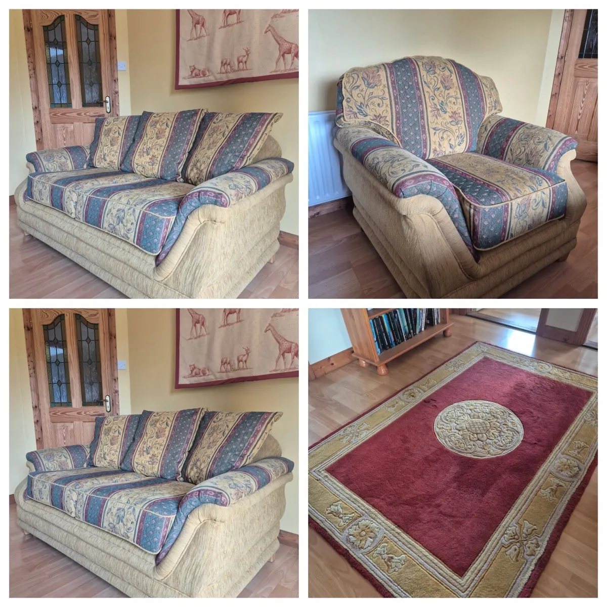 Two Sofas & One Armchair - Open to Offers - Image 1