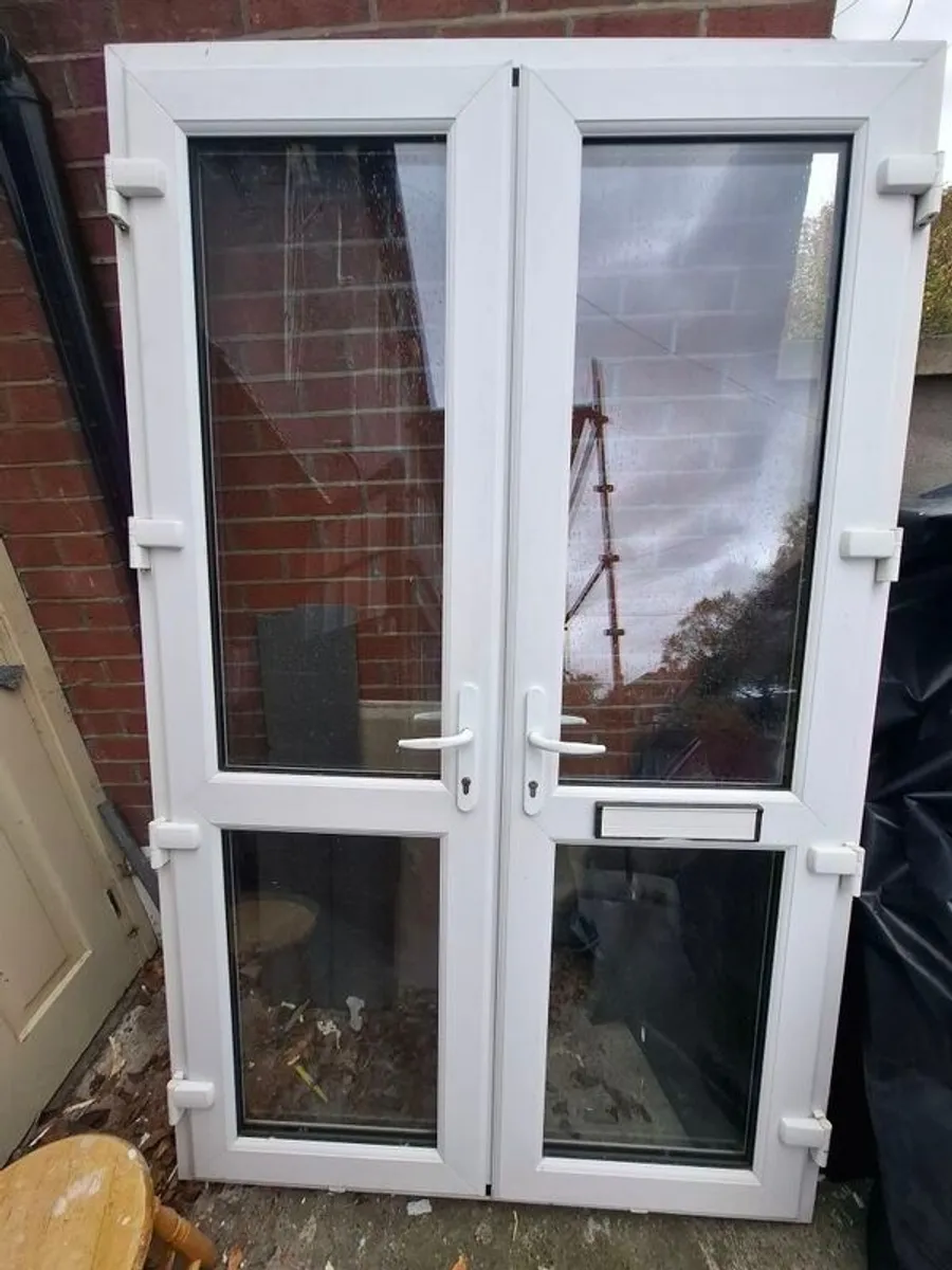 PVC French door