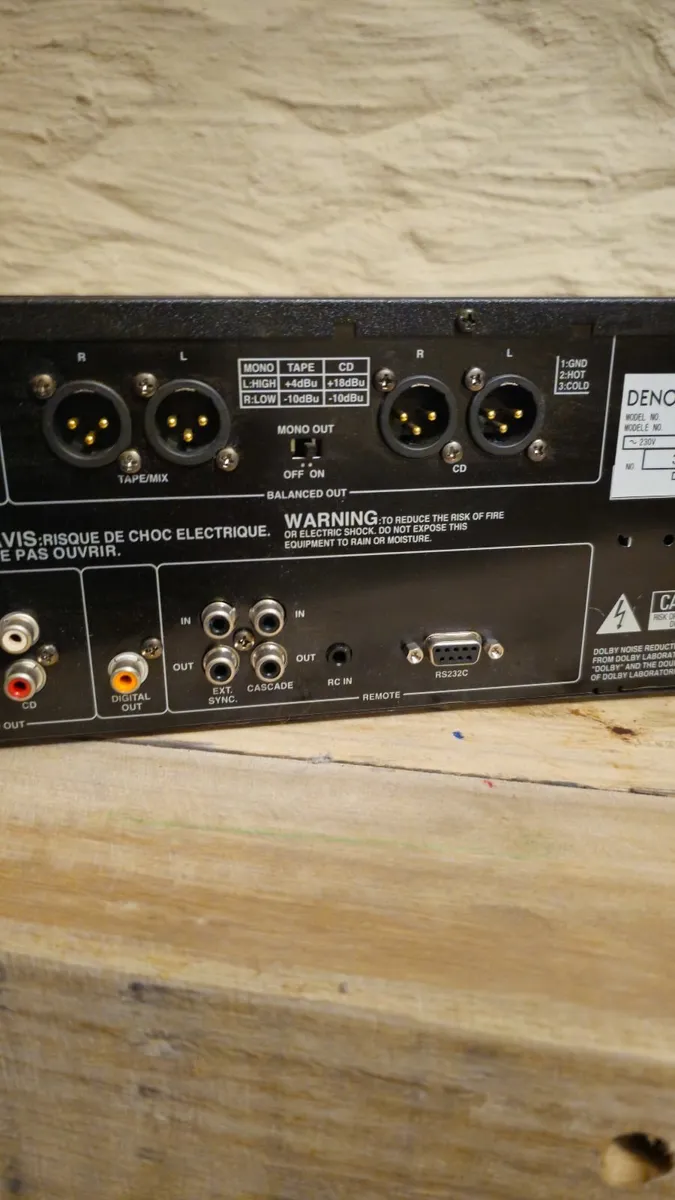 Denon DN-T625 Pro CD Tape Player – Working - Image 3