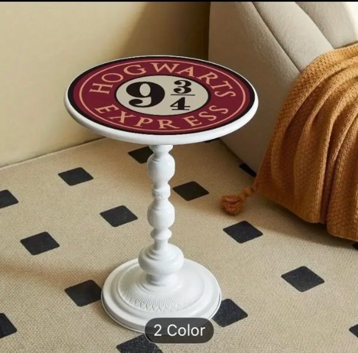 Harry Potter metal side table free postage - Image 1