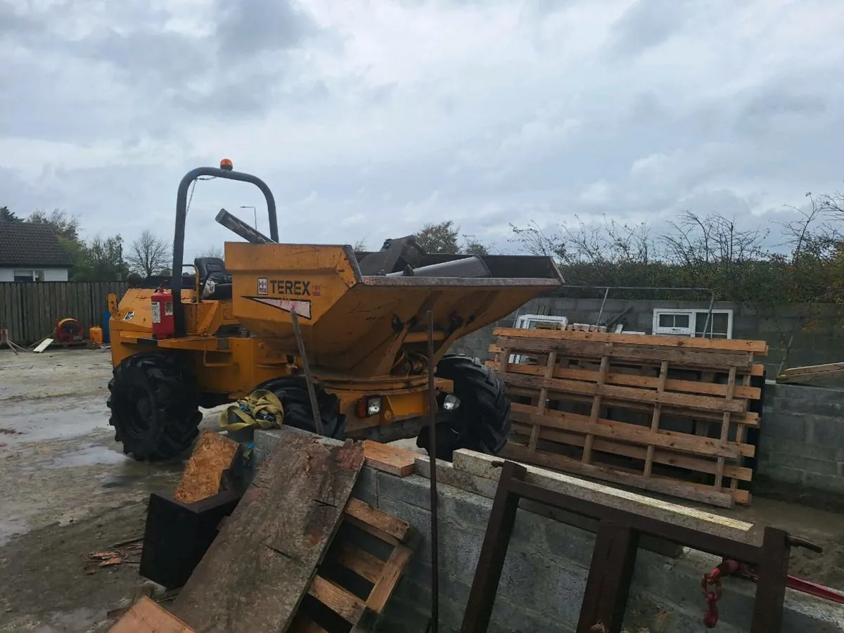 6 tonne Terex swivel dumper. - Image 2