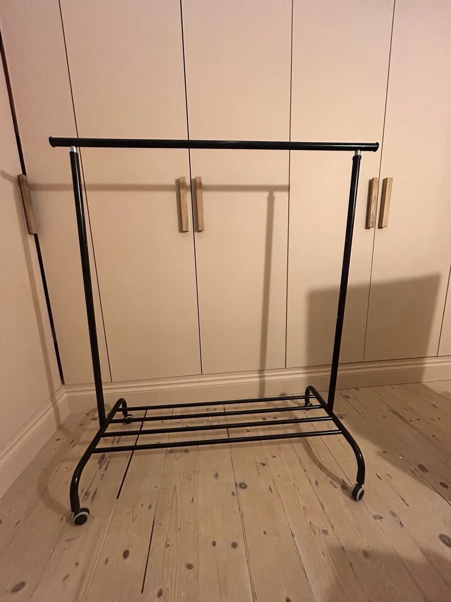 Clothes rail x 3 - Image 1