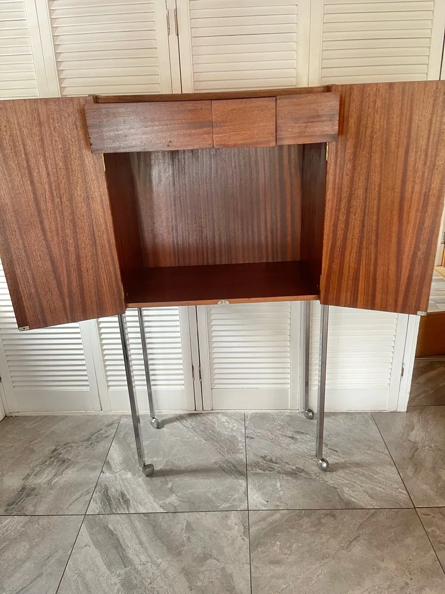 Mid century double decker storage - Image 2
