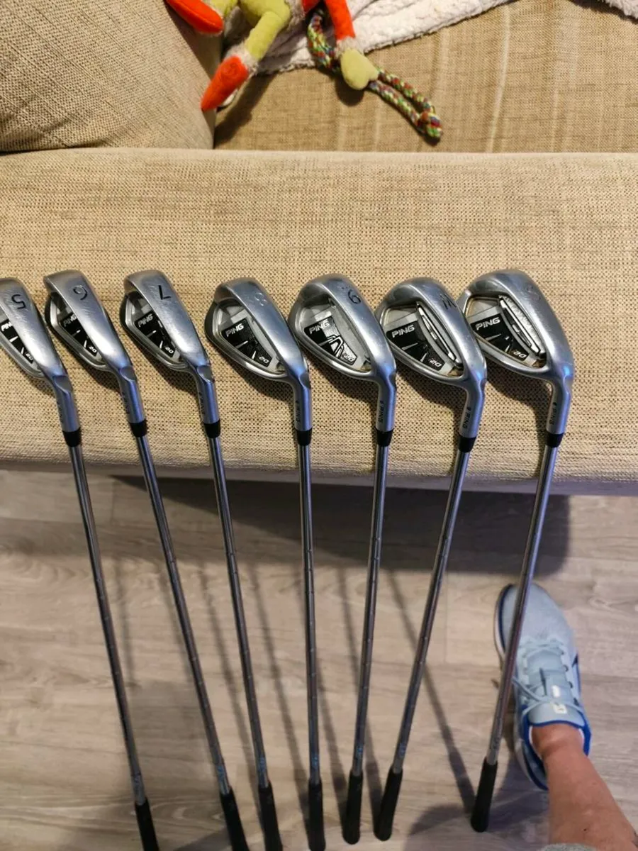 Ping irons 1 inch longer - Image 1