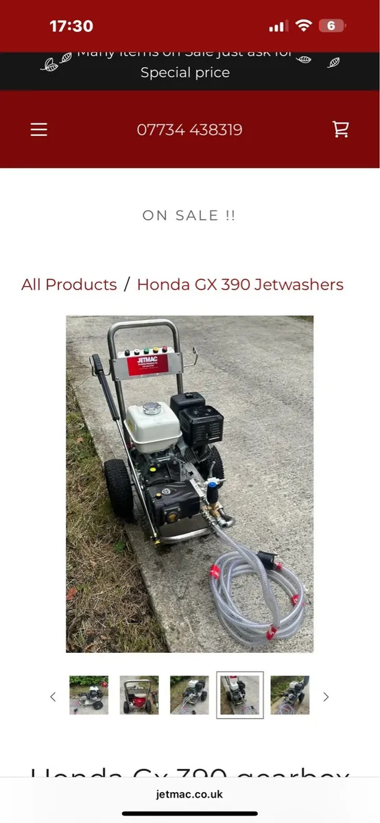 Petrol pressure washer - Image 2