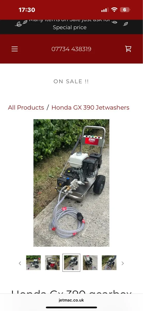 Petrol pressure washer - Image 3