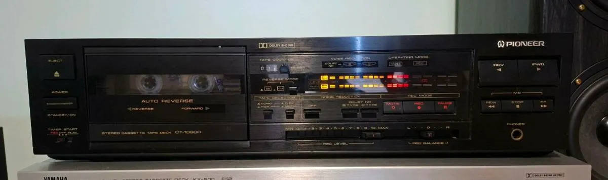 Pioneer CT-1080R Stereo Cassette Deck - Image 1