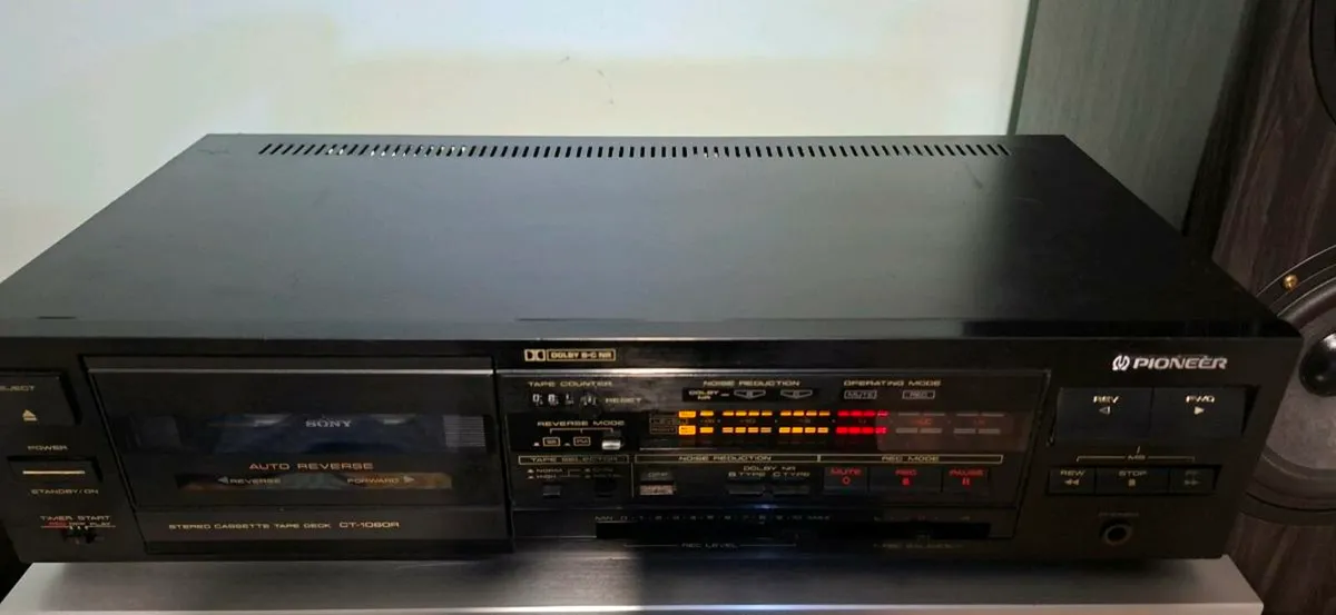 Pioneer CT-1080R Stereo Cassette Deck - Image 2