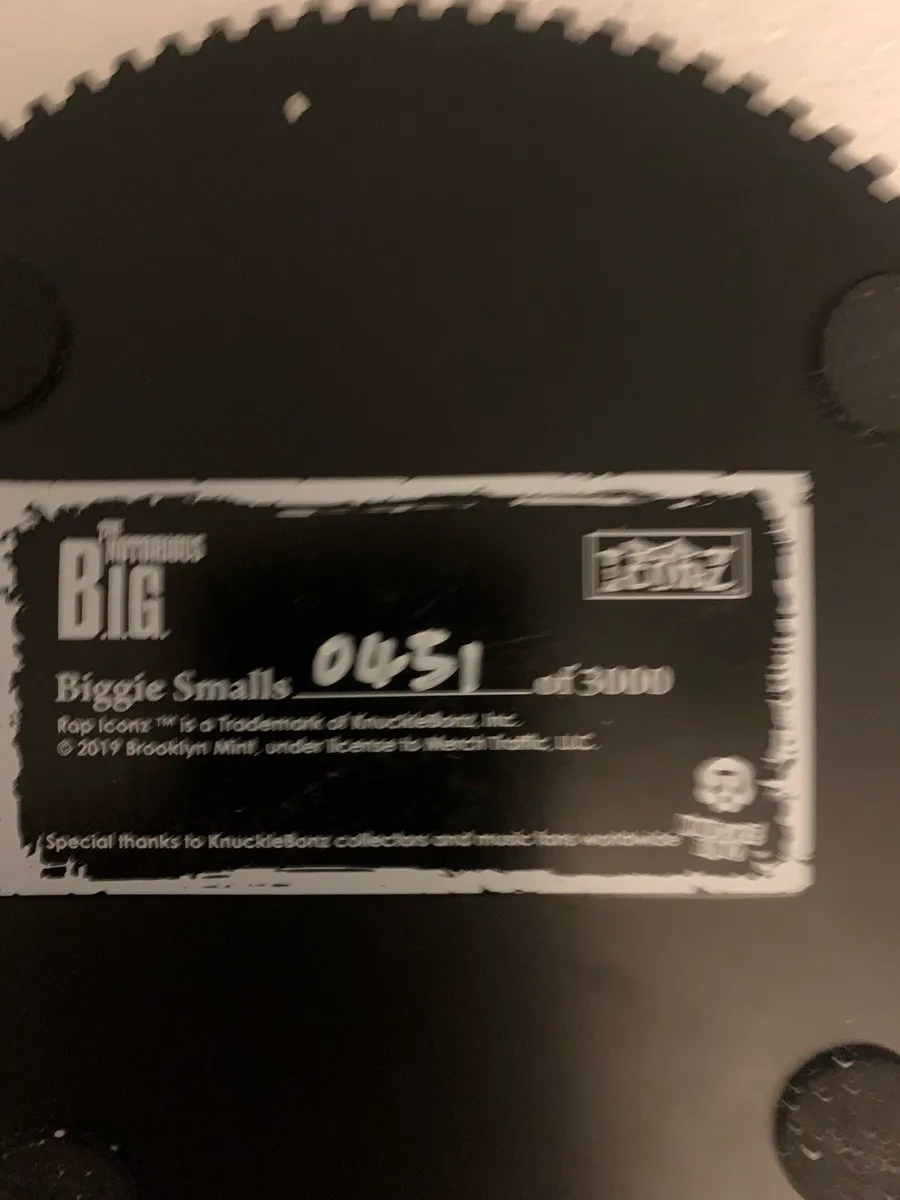 Biggie small figure Ltd - Image 3