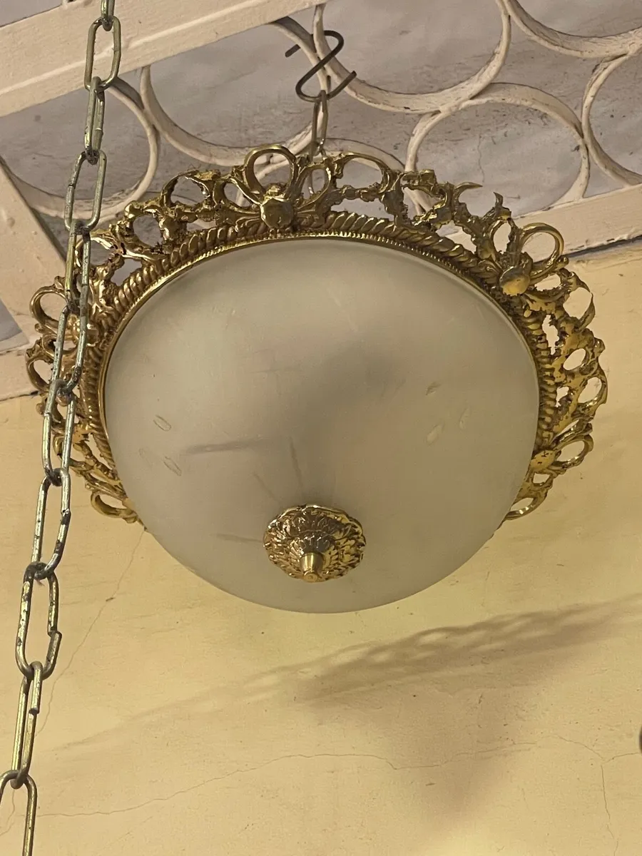 Brass lantern at www.RenaissanceAntique - Image 2