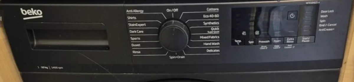 Beko 10kg Washing Machine 1400 Spin - Image 2