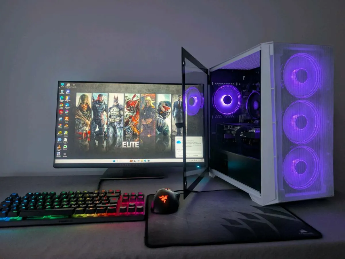 Full Setup AMD Ryzen 5500 | RTX 2060 | 1TB NVMe | - Image 1