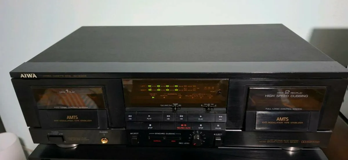 Aiwa AD-WX616Z Stereo Double Drive Deck - Image 2
