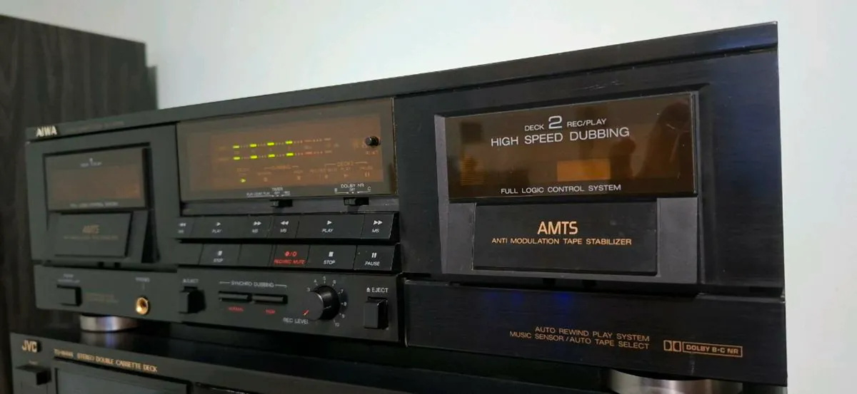 Aiwa AD-WX616Z Stereo Double Drive Deck - Image 4