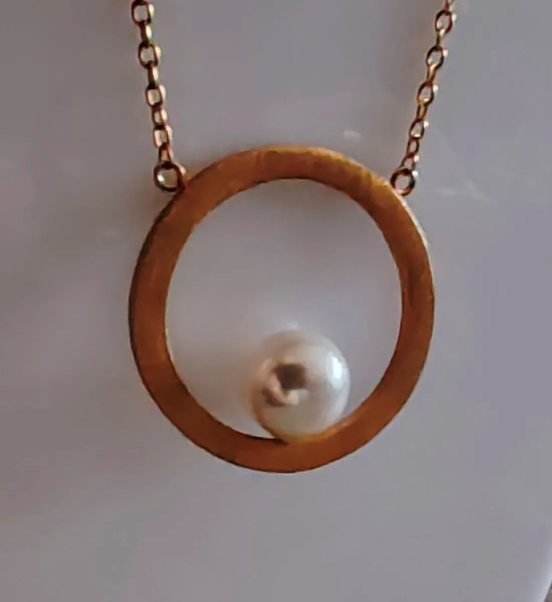 Gold plated sterling silver pendant - Image 2