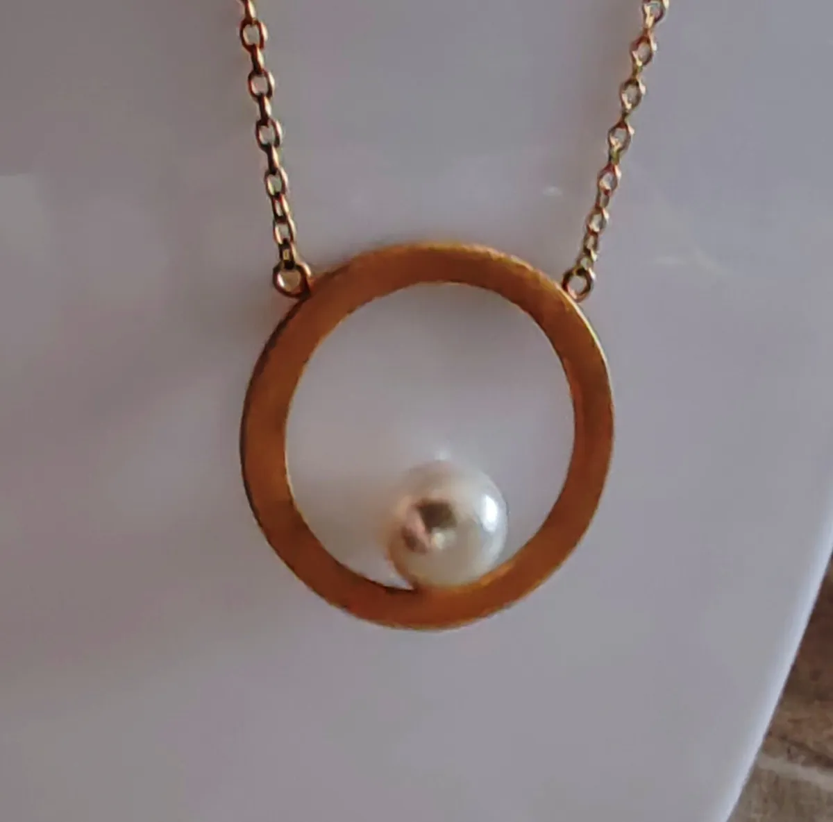 Gold plated sterling silver pendant - Image 3