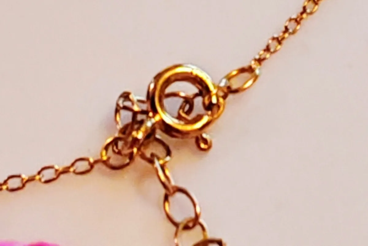 Gold plated sterling silver pendant - Image 4