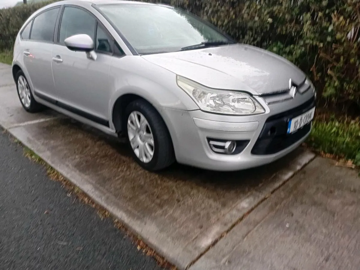 Citroen C4 diesel taxed - Image 1