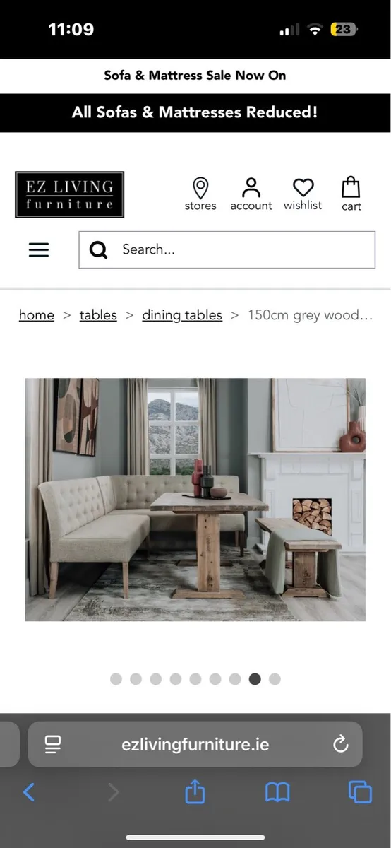 Brand New * Table and Chairs / Bench - Image 1