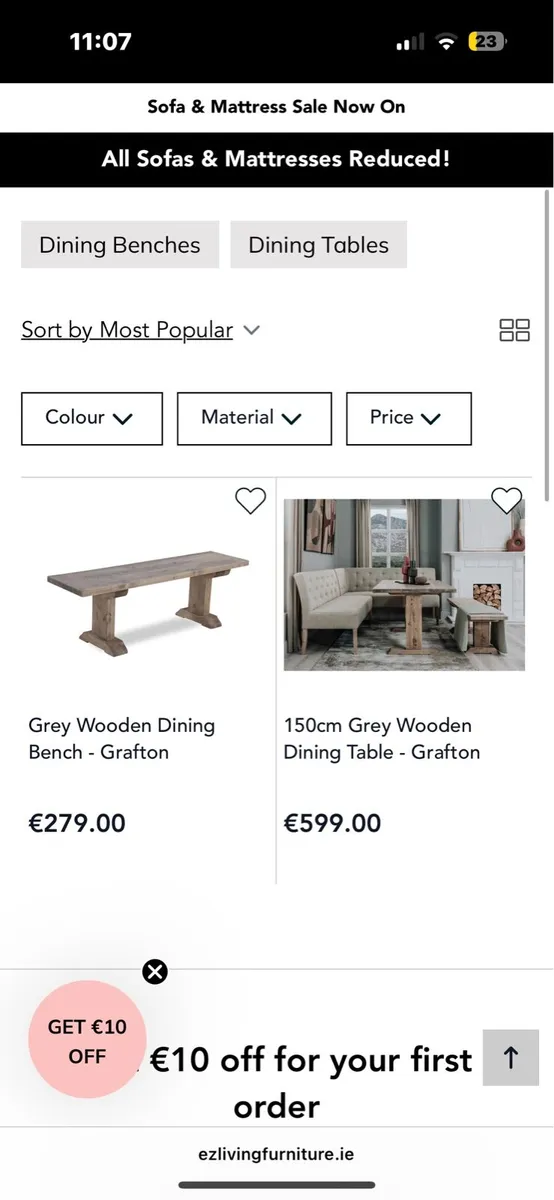 Brand New * Table and Chairs / Bench - Image 2