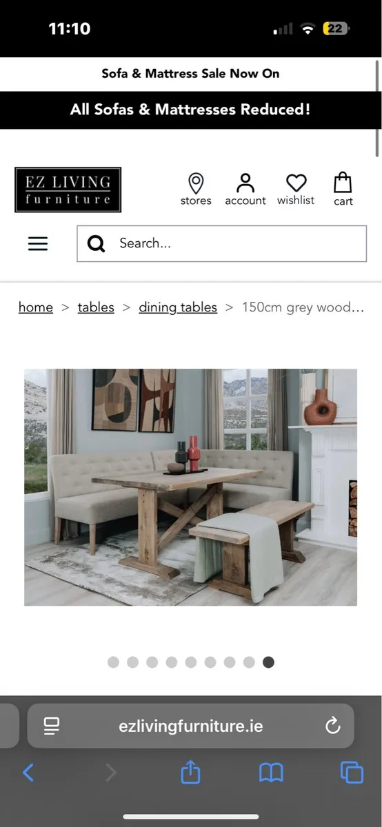 Brand New * Table and Chairs / Bench - Image 3