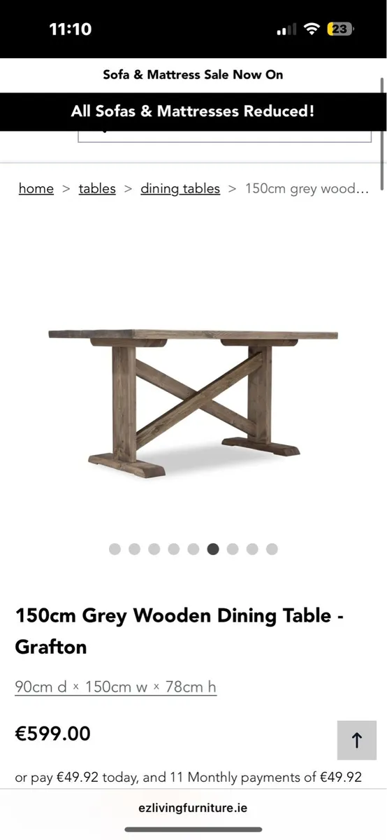Brand New * Table and Chairs / Bench - Image 4
