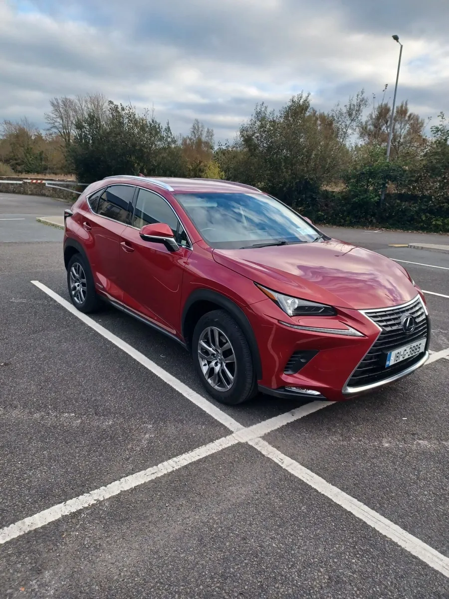Lexus NX 2018 SUV Petrol Hybrid Red 156000km - Image 1