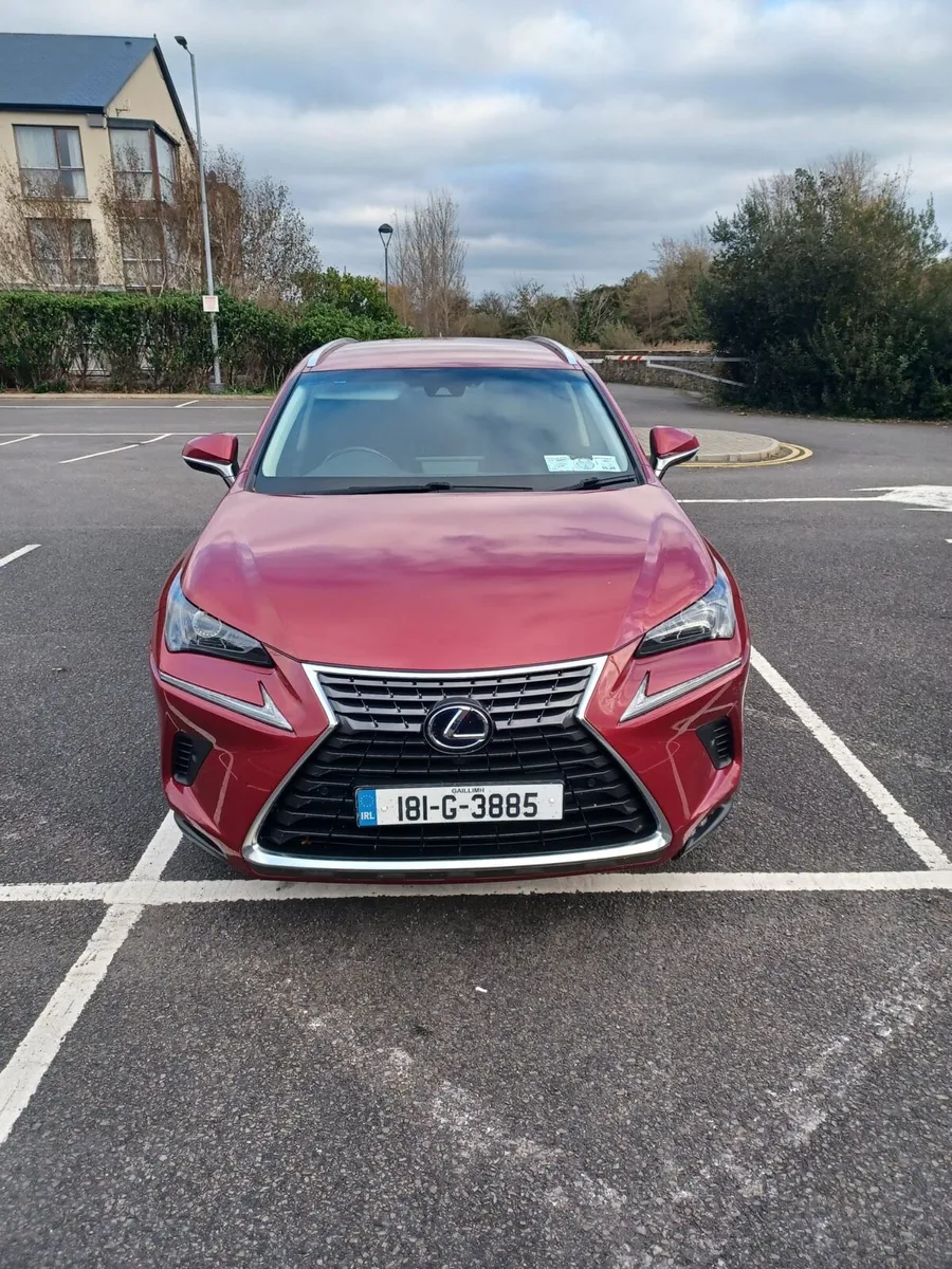 Lexus NX 2018 SUV Petrol Hybrid Red 156000km - Image 2