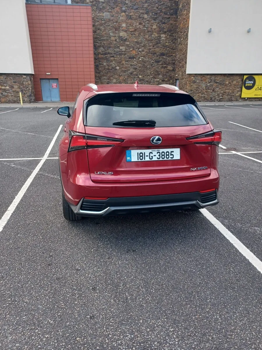 Lexus NX 2018 SUV Petrol Hybrid Red 156000km - Image 3