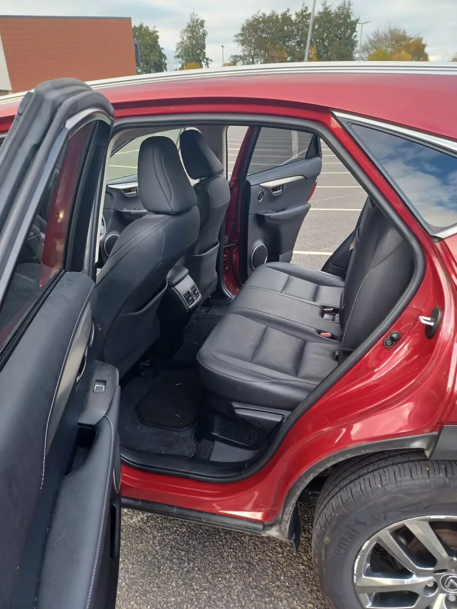 Lexus NX 2018 SUV Petrol Hybrid Red 156000km - Image 4