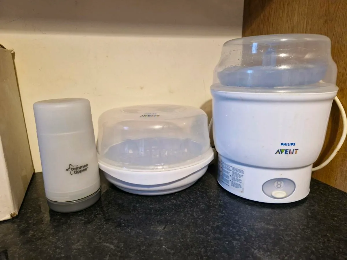Phillips Advent Bottle Steriliser Bundle - Image 1