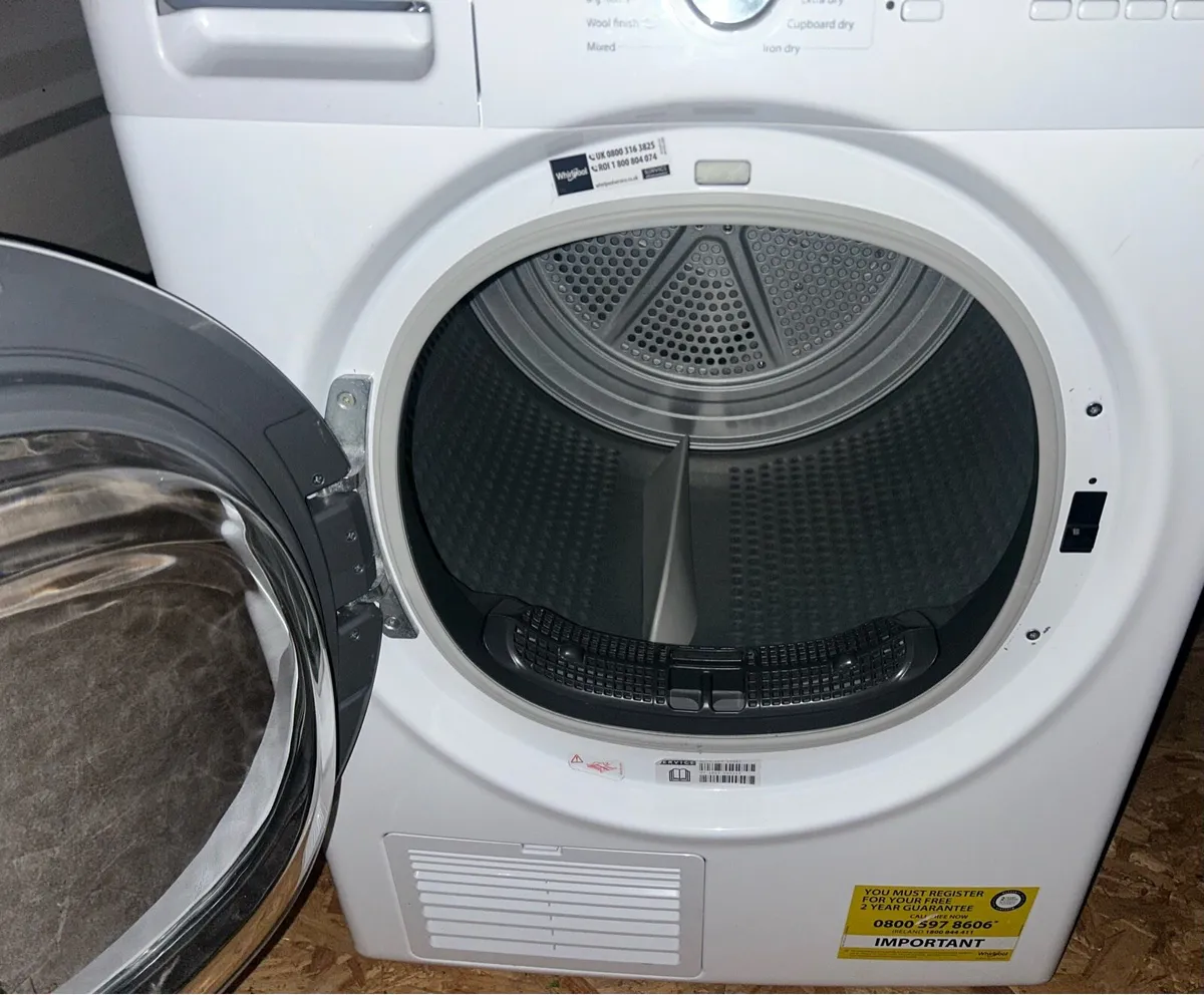 Whirlpool tumble dryer (condenser) FREE - Image 4