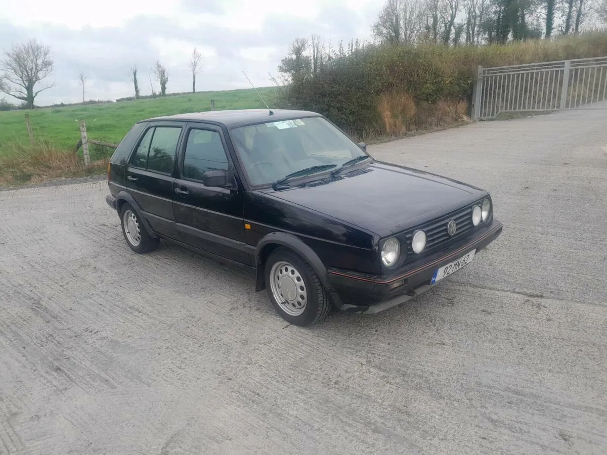 Vw golf mk2 low milage - Image 1