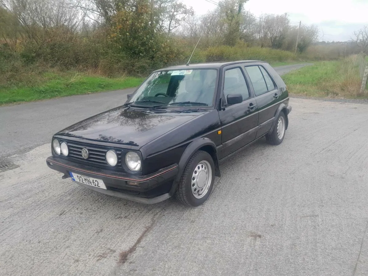 Vw golf mk2 low milage - Image 2