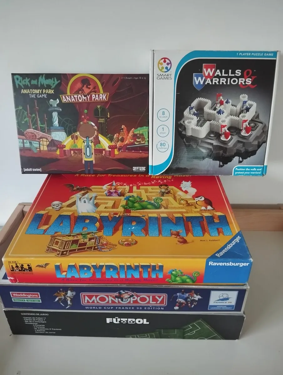 Board Games Complete 15e Each - Image 1