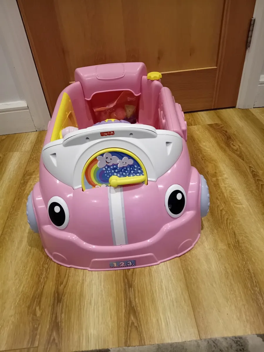 Fisher Price laugh and learn crawling car - Image 1