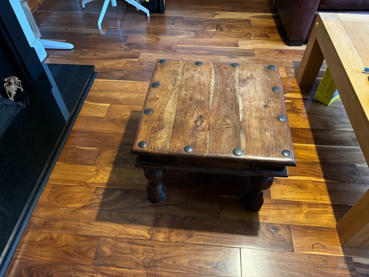Walnut coffee table - Image 2