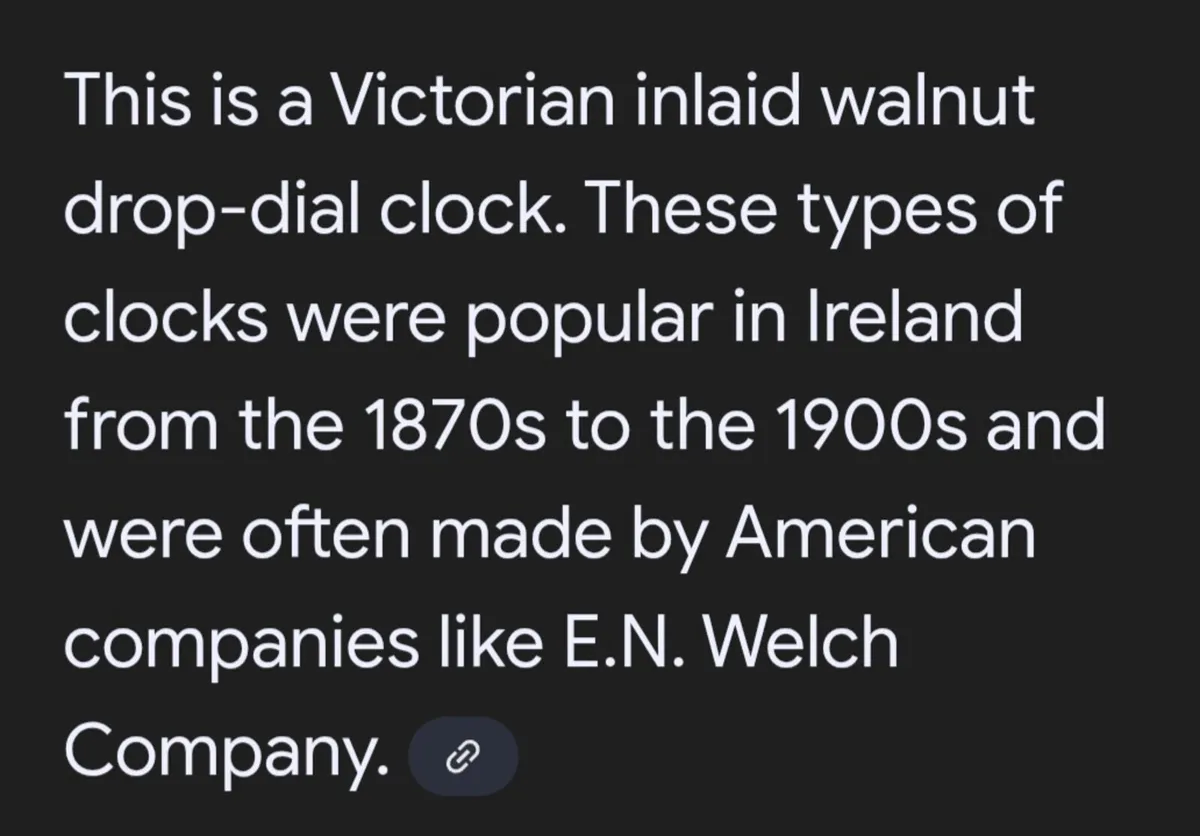 ANTIQUE CLOCK - Image 2
