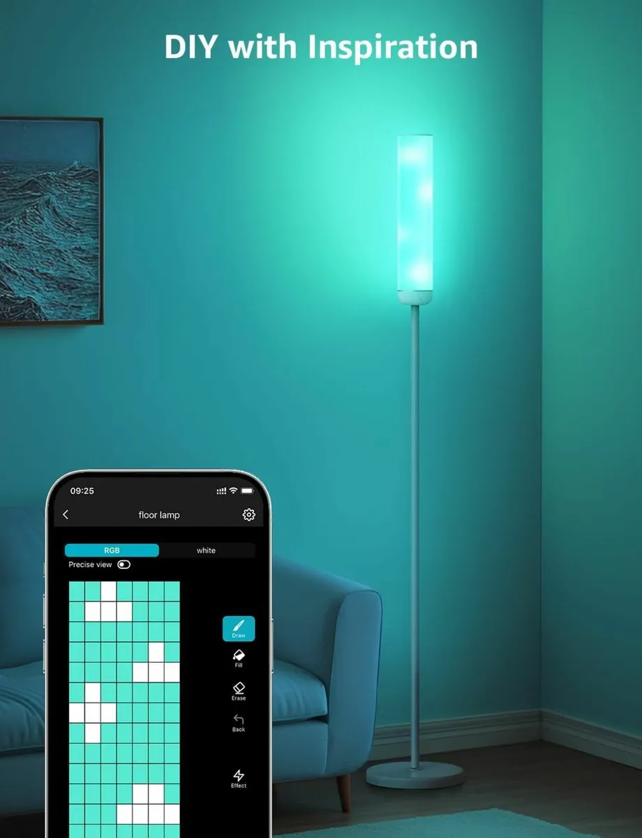 AI Floor Lamp, Smart Standing Music Sync - Image 3
