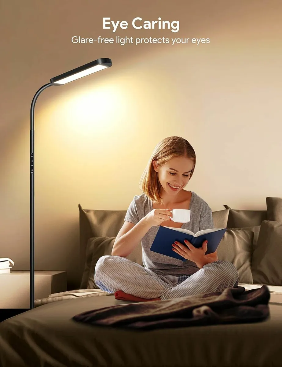 LED Floor Lamp, 12W Standing Lamp 5 Color - Image 1