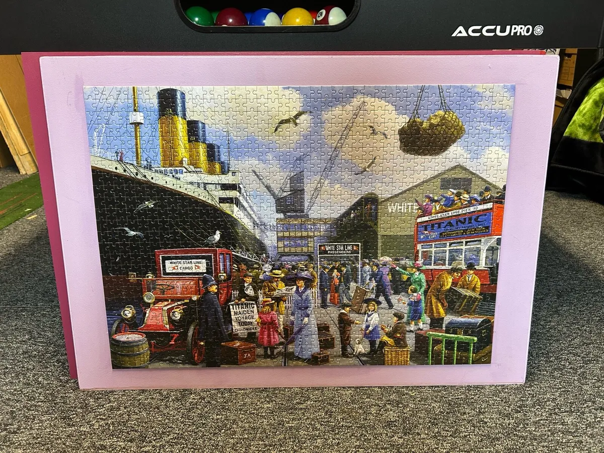 Collection of Glued Jigsaw Puzzles - Image 3