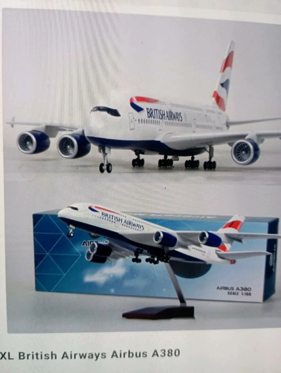 SKY MARKS XL BRIITISH AIRWAYS  AIRBUS  A380 - Image 2