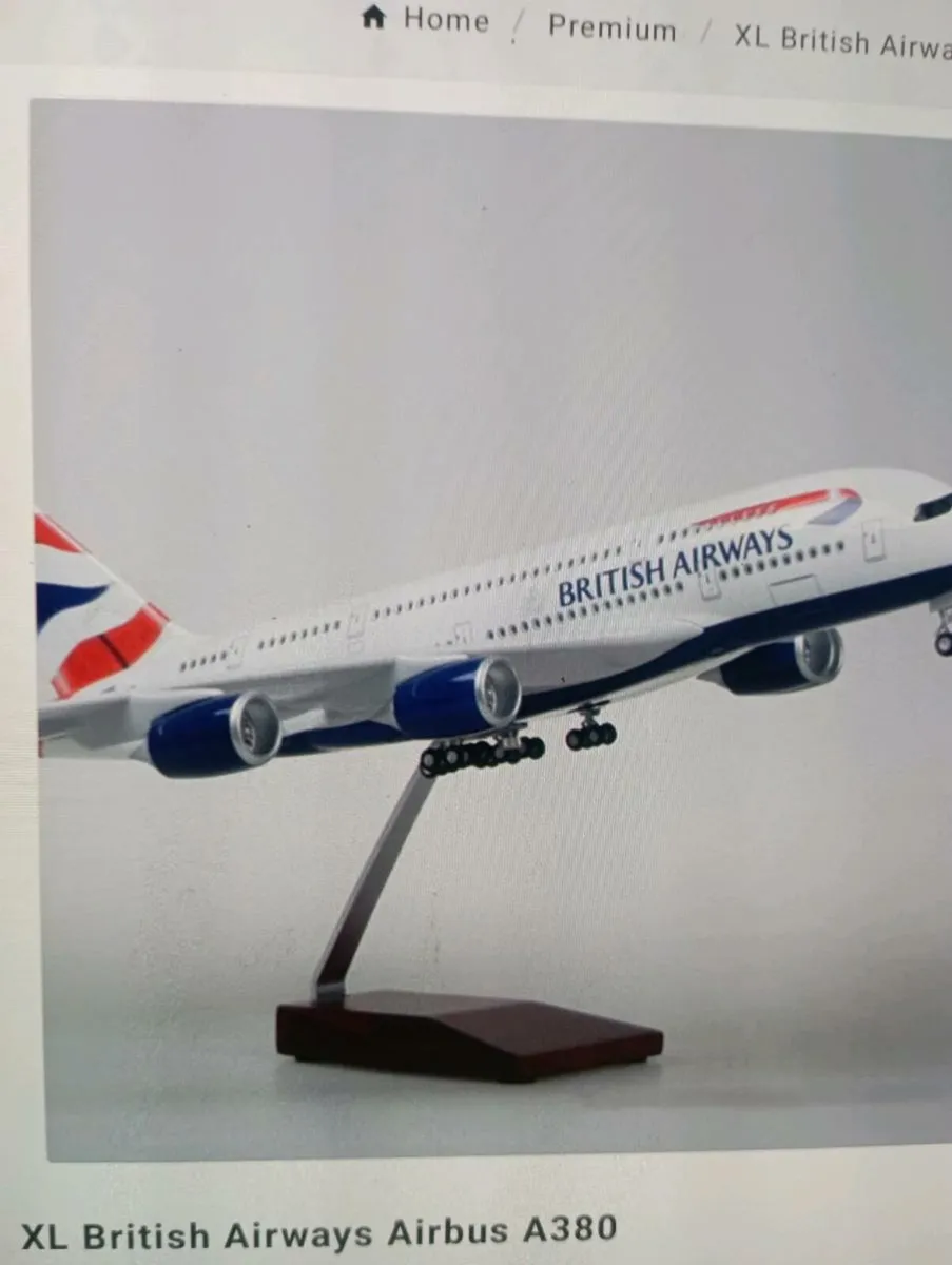 SKY MARKS XL BRIITISH AIRWAYS  AIRBUS  A380 - Image 3