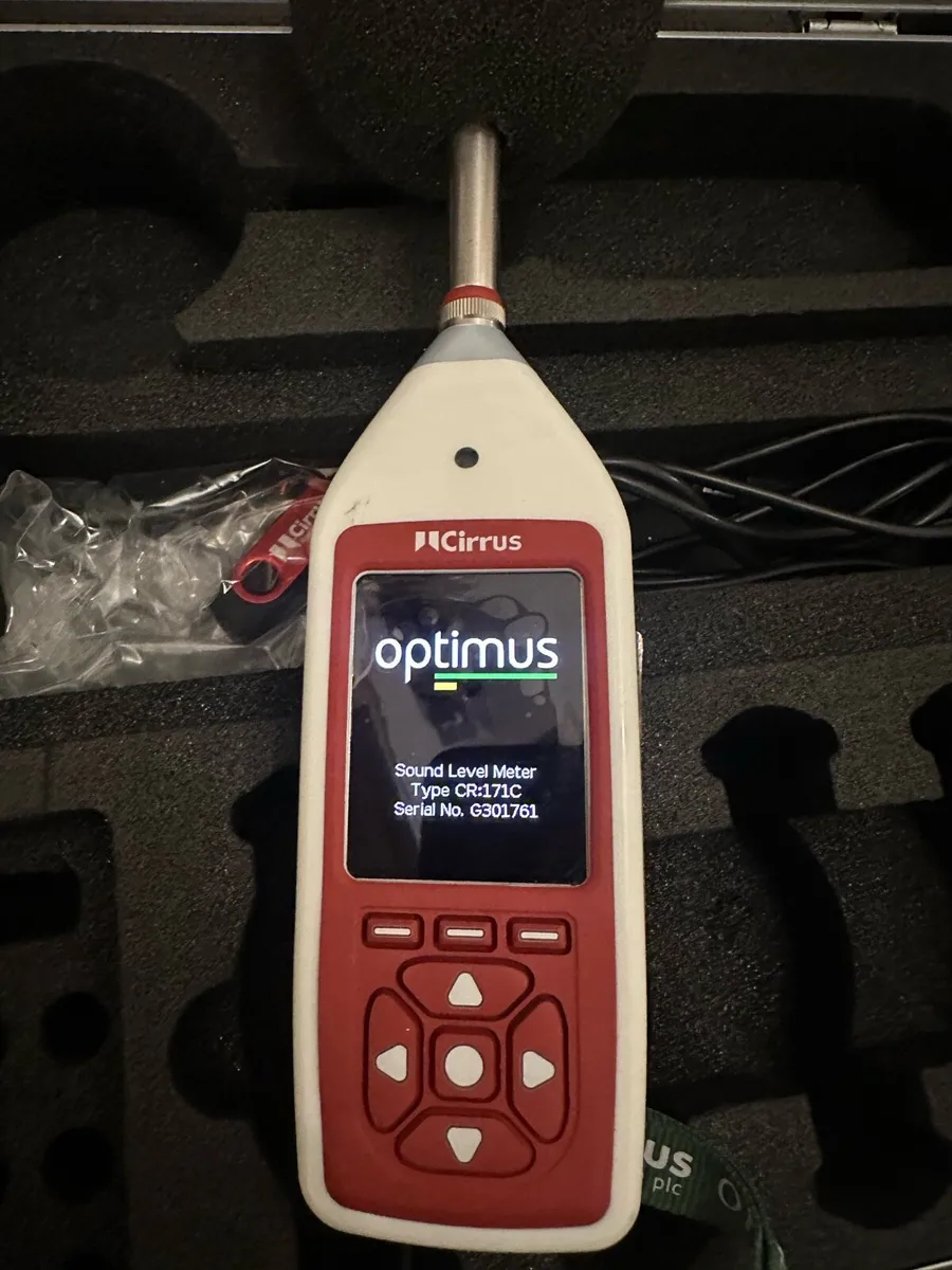 Cirrus Sound Level Meter CR171C - Complete Kit - Image 2