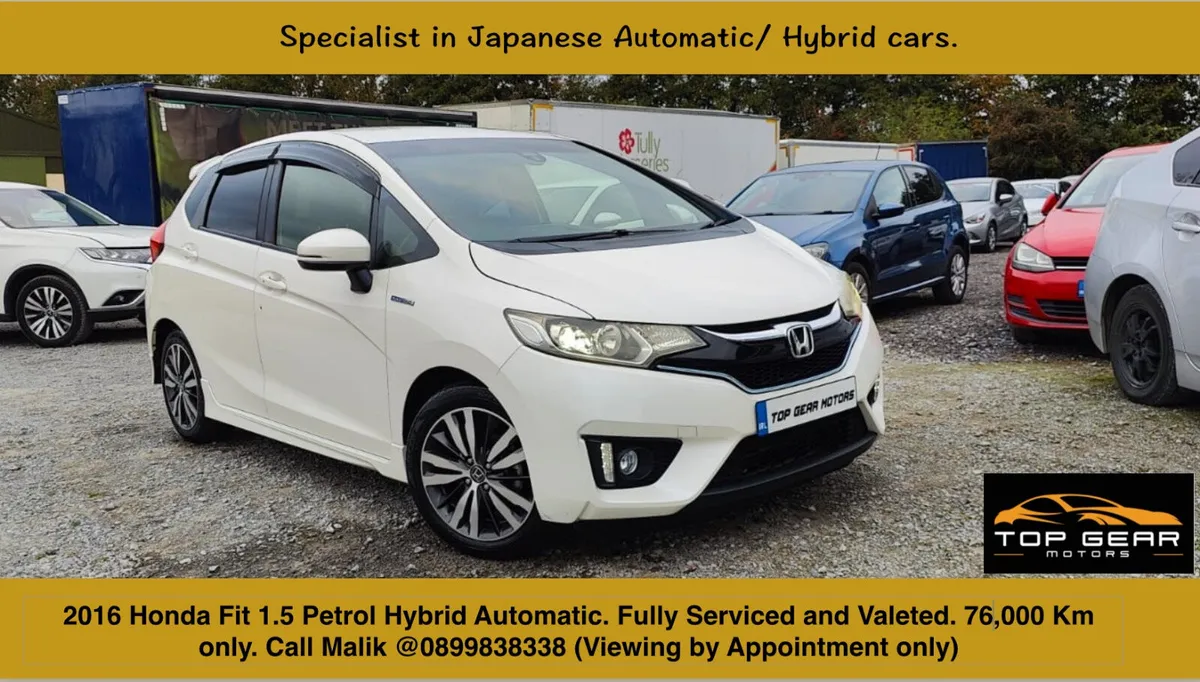2016 Honda Fit 1.5 Petrol Hybrid - Image 1