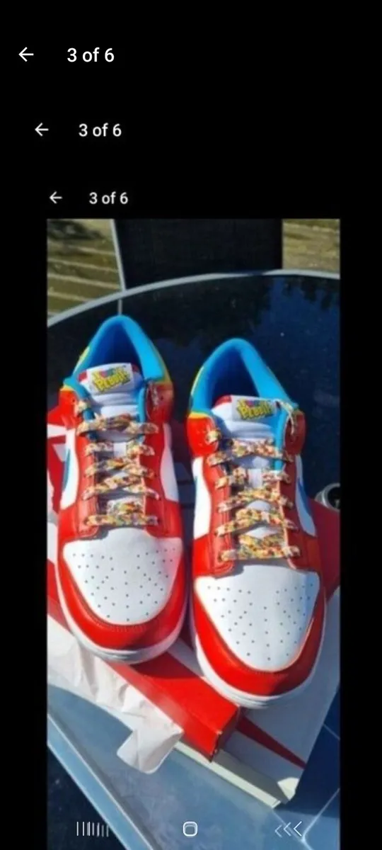 Nike Dunk Low QS Lebron James Fruity Pebbles - Image 3