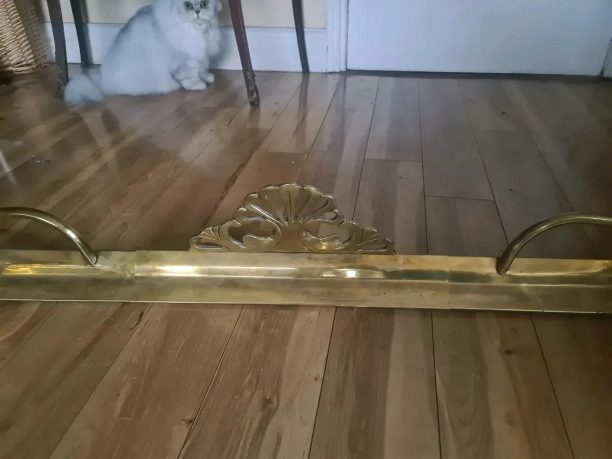 Solid heavy brass fender - Image 3