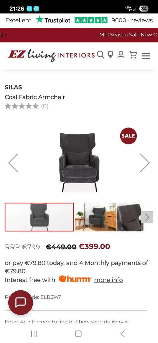 Armchair accent - Image 4