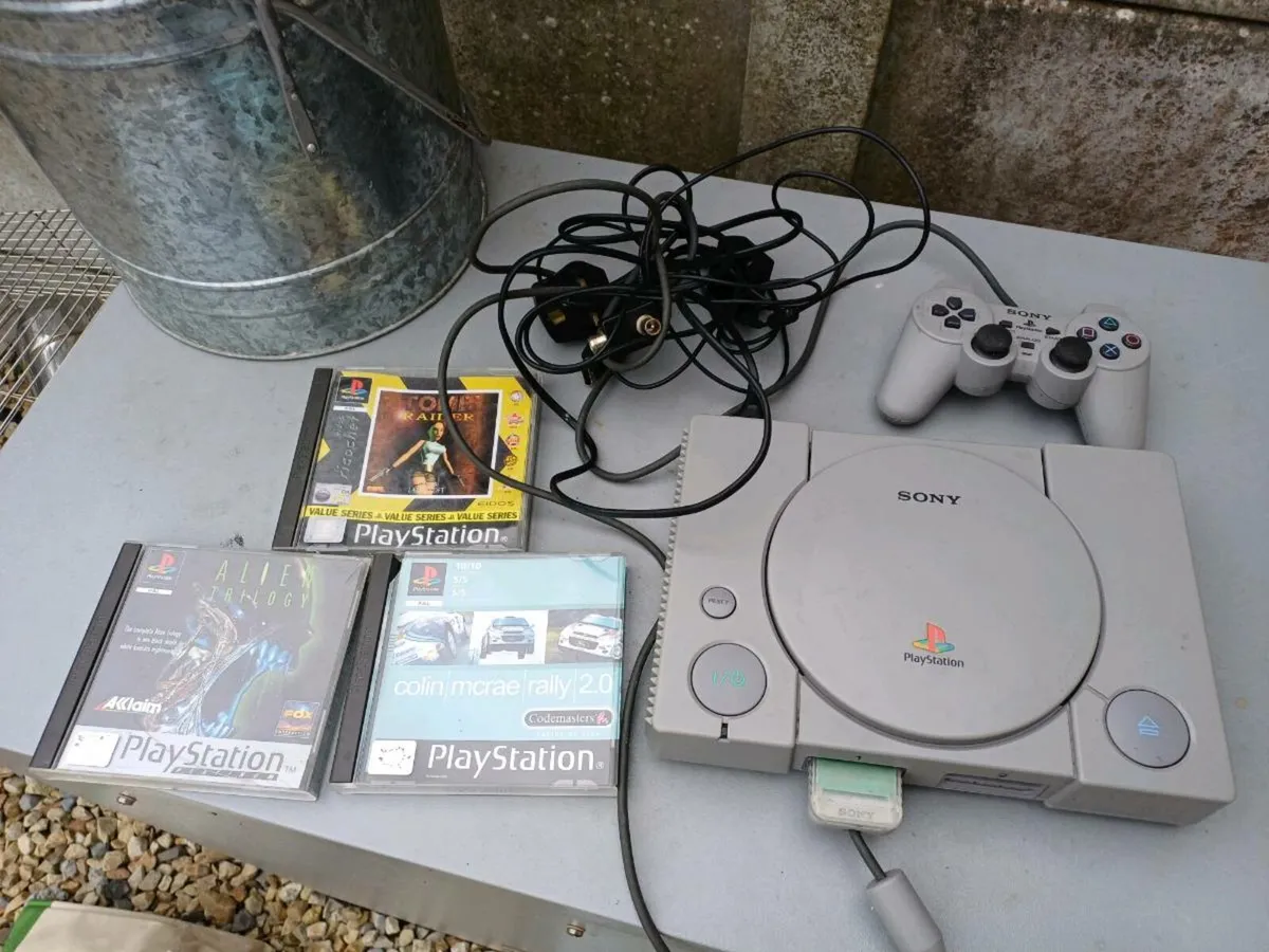 Vintage Sony PlayStation 1 - Image 1